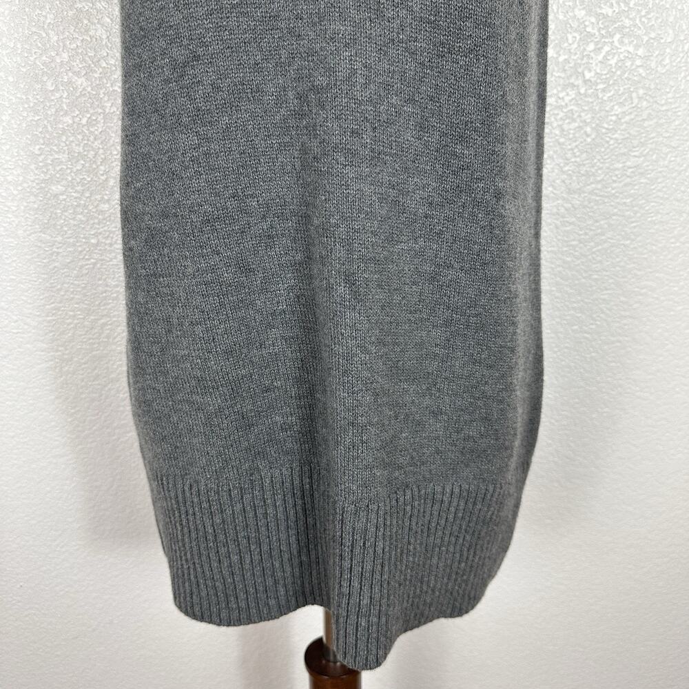 Akris Punto Top Women 6 US Grey Wool Cashmere Turtleneck Sleeveless Minimalist - Picture 5 of 14